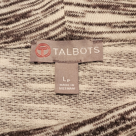 Talbots Petite Side Tie Mock Turtleneck Sweater Top LP - Picture 6 of 12